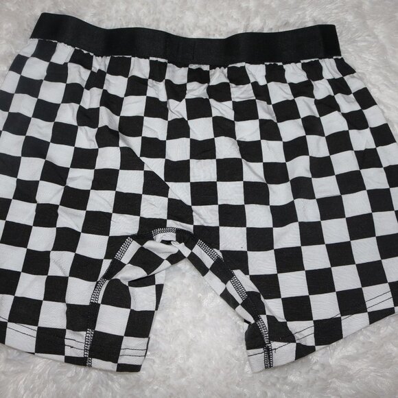 MeUndies mens boxer briefs checkered flag size medium new - Picture 2 of 4